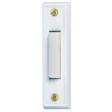 Square Single Door Bell Button